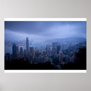 Victoria-Spitze, Hong Kong. Poster
