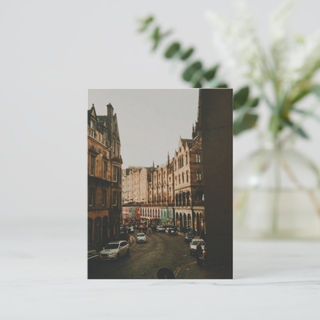 Victoria Street, Edinburgh, Schottland Postkarte (Stehend Vorderseite)