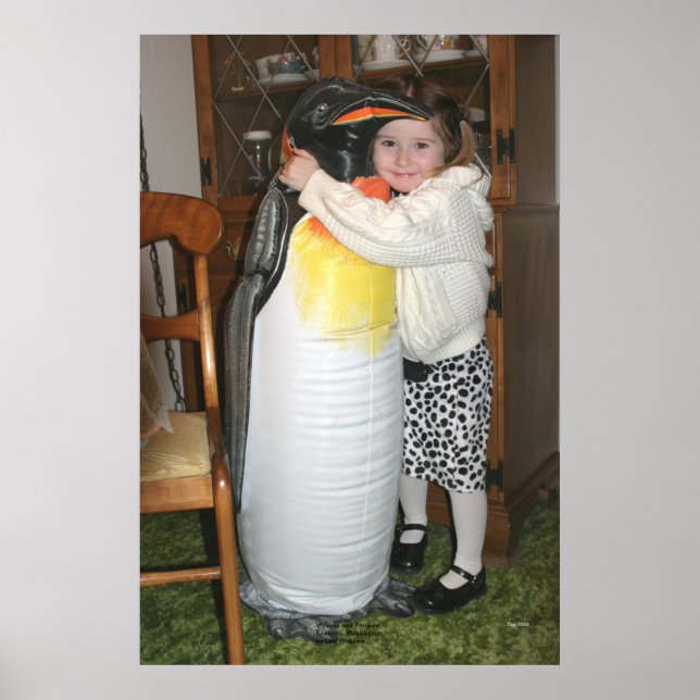 Victoria und Penguin Poster (Vorne)