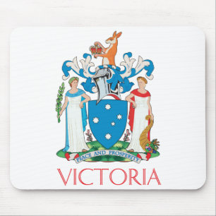 Victoria-Wappen Mousepad