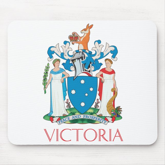 Victoria-Wappen Mousepad (Vorne)