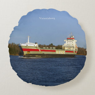 Victoriaborate runde Kissen