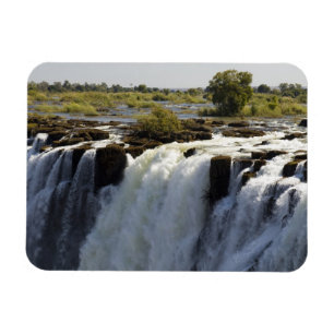 Victoriafälle, Sambesi-Fluss, Sambia. 2 Magnet