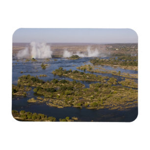 Victoriafälle, Sambesi-Fluss, Sambia - Simbabwe 2 Magnet