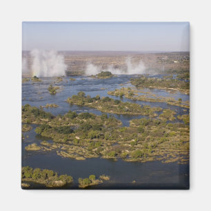 Victoriafälle, Sambesi-Fluss, Sambia - Simbabwe 2 Magnet