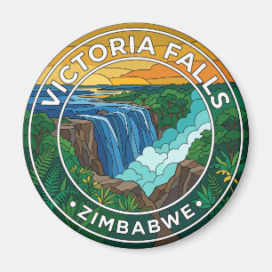 Victoriafälle Simbabwe Magnet