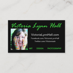 VictoriaLynnHall.com Visitenkarten Visitenkarte