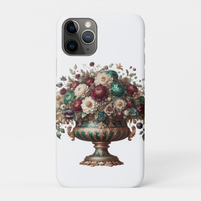Victorian Bavaria Floral Vase Case-Mate iPhone Hülle (Rückseite)