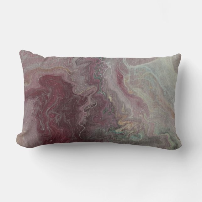 Victorian Blush Throw Pillow Lendenkissen (Vorderseite)