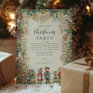 Victorian Choir Frohe Weihnachten Einladung