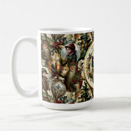 Victorian Christmas Elegance Kaffeetasse