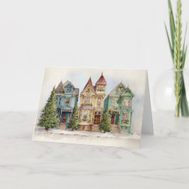 Victorian Christmas Feiertagskarte