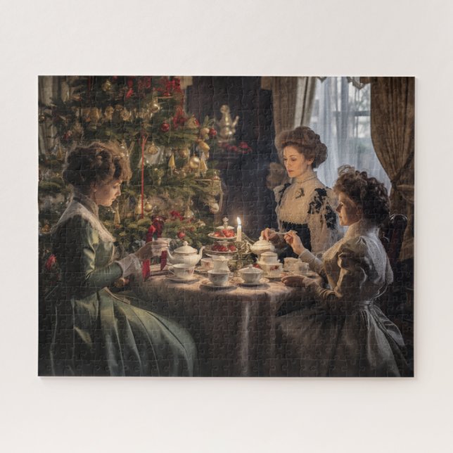 Victorian Christmas Tea Party (Horizontal)
