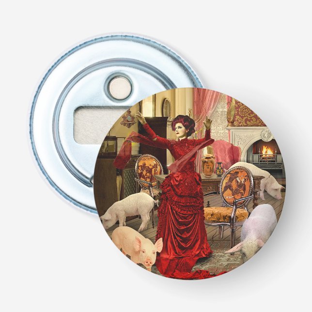 Victorian Circe Flaschenöffner (Vorderseite)