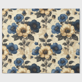 Victorian flowers Gift Bag Geschenkpapier