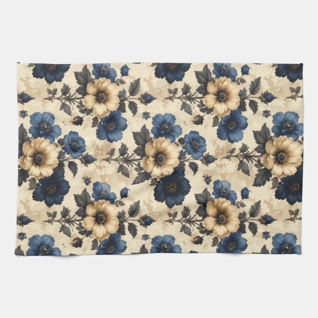 Victorian Flowers Towels Geschirrtuch (Horizontal)
