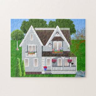 VICTORIAN HOUSE ART jigsaw Puzzle