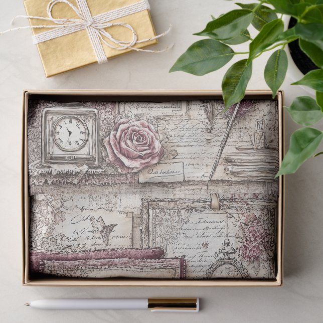 Victorian & Lace  Seidenpapier (Geschenk)