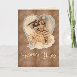 Victorian Love Feiertagskarte