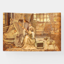 Victorian Lullaby Banner