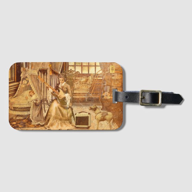 Victorian Lullaby Gepäckanhänger (Vorderseite (Horizontal))