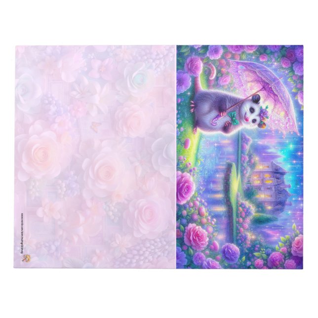 Victorian Possum Notizblock (Vorderseite)