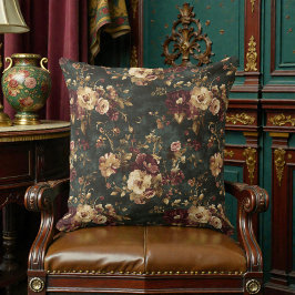 Victorian Vintage Floral Kissen