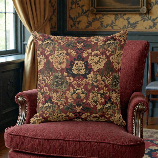 Victorian Vintage Floral Kissen (Von Creator hochgeladen)