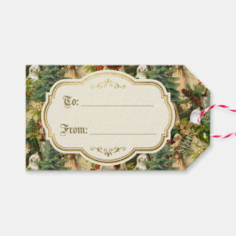 Victorian Yuletide Splendor Geschenkanhänger