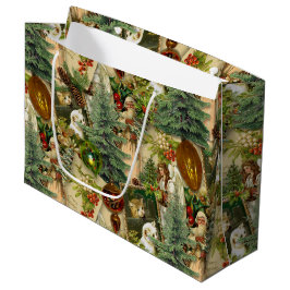 Victorian Yuletide Splendor Große Geschenktüte