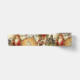Victorian Yuletide Treasures Collage Satinband