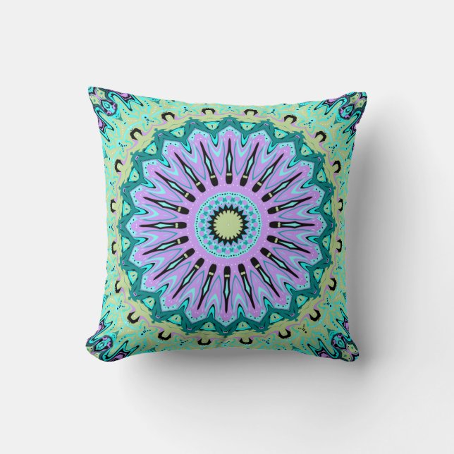 Victoriana Kaleidoskop Kissen (Vorderseite)