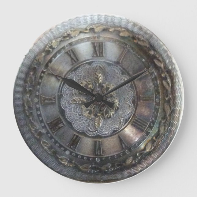 Victoriana-Uhr Große Wanduhr (Vorderseite)