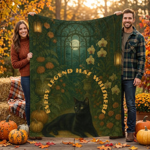 Victoriane Legende der schwarzen Katze zu Hallowee Sherpadecke