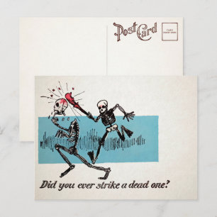 Victorianische Dead One Postkarte
