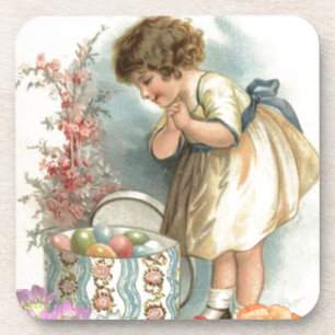 victorianische Ostereier Untersetzer