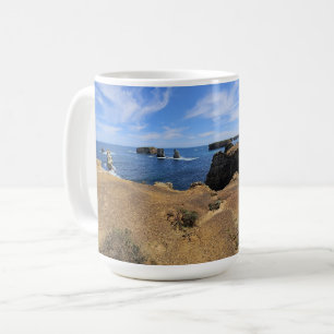 Victoria's Bay of Islands Küstenpanorama Kaffeetasse