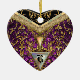 Victoria's Marshwell Monogram Keramikornament