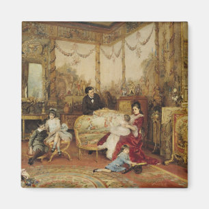 Victorien Sardou und seine Familie Magnet