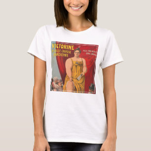 Victorine, die schöne pariserin große Frau T-Shirt