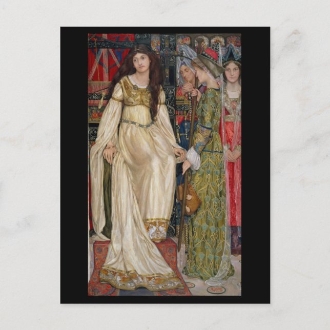 Victorious Knight, 14. Jahrhundert Postkarte (Vorderseite)