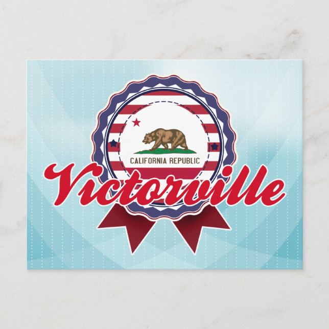 Victorville, CA Postkarte (Vorderseite)