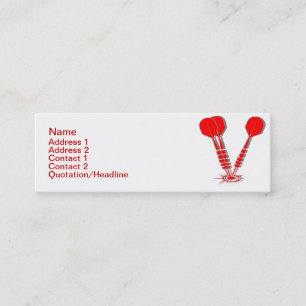 Victory Business Card Mini Visitenkarte