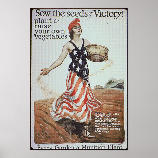 Victory Garden Ad Poster (Vorne)