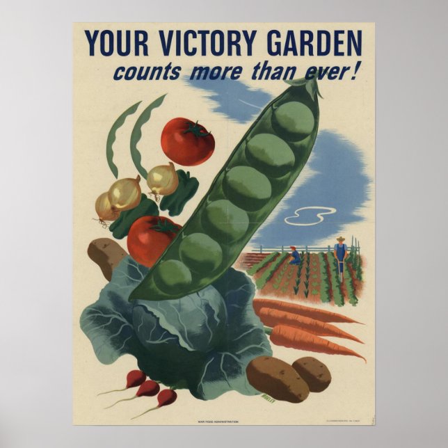 Victory Garden Poster (Vorne)