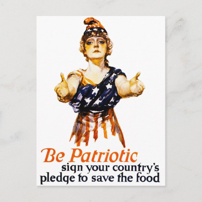 Victory Garden Postkarte (Vorderseite)