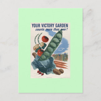 Victory Garden Postkarte