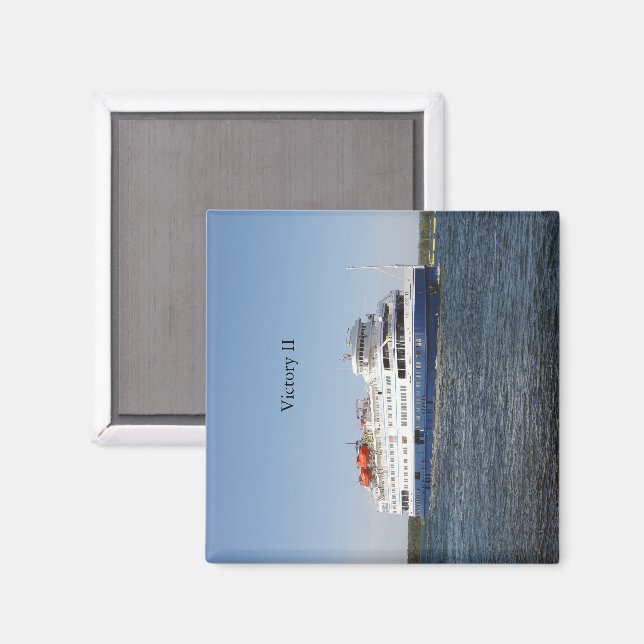 Victory II-Magnet Magnet (Vorderseite/Rückseite)