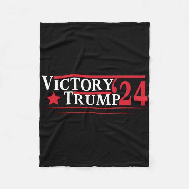 Victory Trump 2025 - Trump President 2025 - Trump  Fleecedecke (Vorderseite)