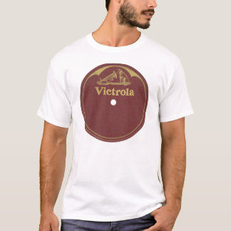 Victrola-Plattenfirma - freier Raum T-Shirt